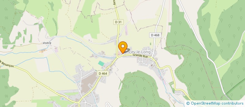 localisation de l'entreprise O DOUBS P'TITS PLATS  SANCEY