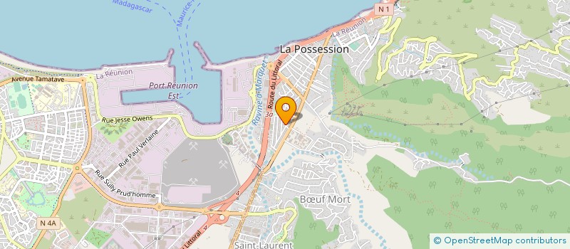 localisation de l'entreprise O DOUCEUR DU PALAIS à LA POSSESSION