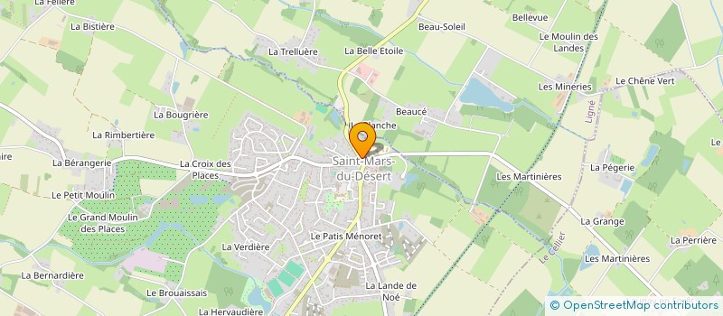 localisation de l'entreprise O'DOUCEURS DE ST MARS à SAINT-MARS-DU-DESERT