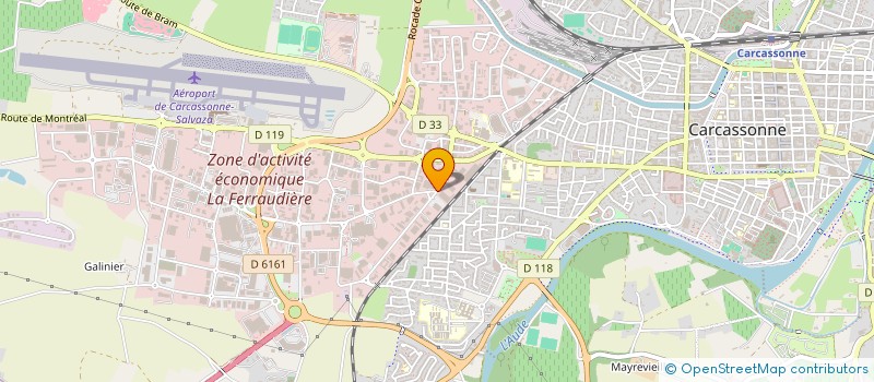 localisation de l'entreprise O DRESSING DE LADY  CARCASSONNE