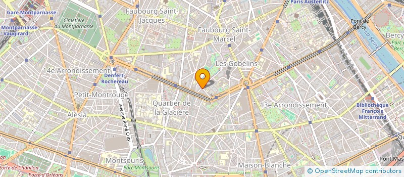 localisation de l'entreprise O.E.L.  PARIS