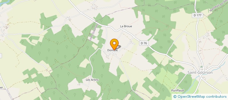 localisation de l'entreprise O.ELECTRICITE à SAINT-GOURSON