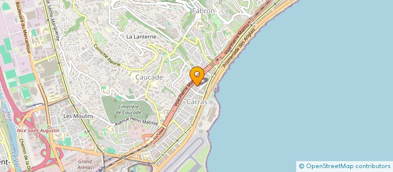 localisation de l'entreprise O'ENCHERES à NICE