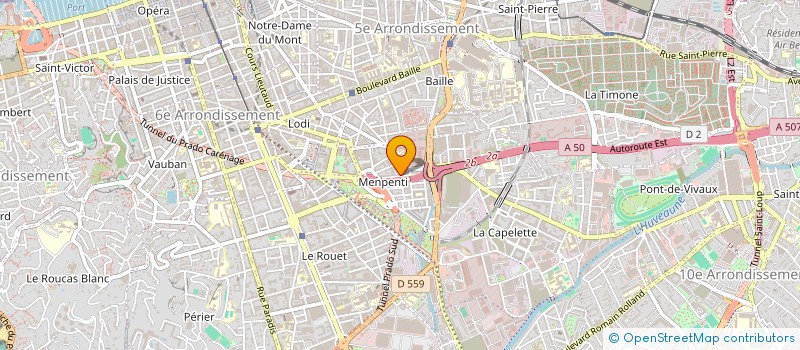 localisation de l'entreprise O ENCONTRO à MARSEILLE
