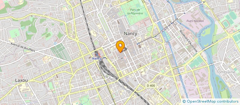 localisation de l'entreprise O ET M à NANCY