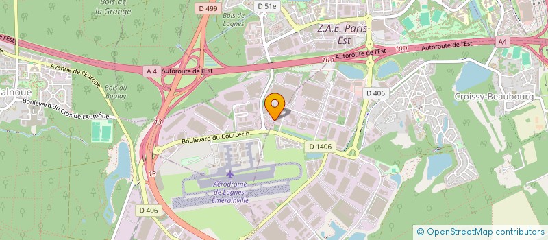 localisation de l'entreprise O F F A à LOGNES