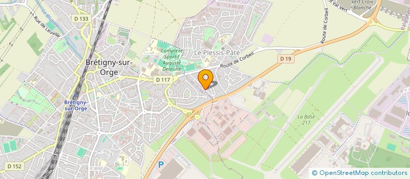 localisation de l'entreprise O.F.L.  LE PLESSIS-PATE