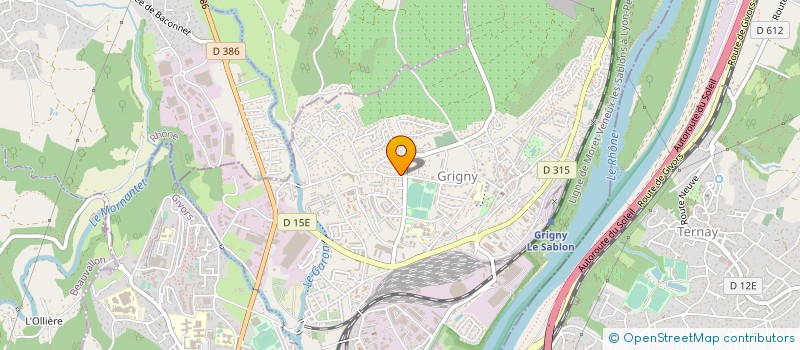 localisation de l'entreprise O-F MULTI-SERVICES à GRIGNY
