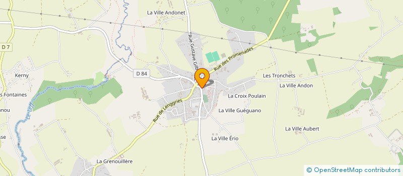 localisation de l'entreprise O FAIM GOURMET à PLELO