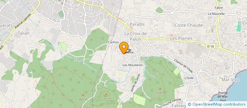 localisation de l'entreprise O FAIM GOURMETS à LA SEYNE-SUR-MER