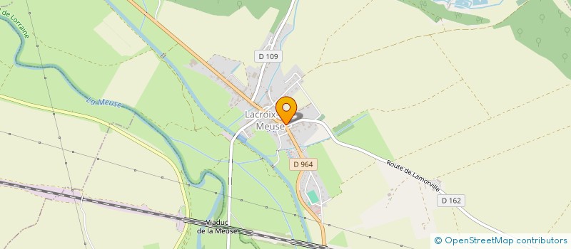 localisation de l'entreprise O'FAMILIA à LACROIX-SUR-MEUSE