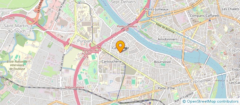 localisation de l'entreprise O'FENO GUSTO à TOULOUSE