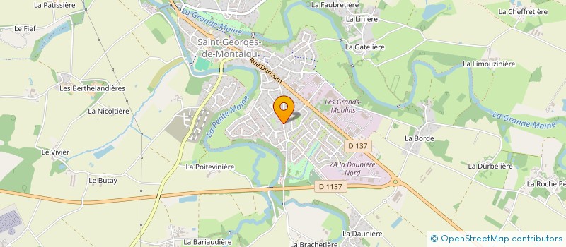 localisation de l'entreprise O FEST' à MONTAIGU-VENDEE