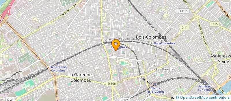 localisation de l'entreprise O FETES à LA GARENNE-COLOMBES