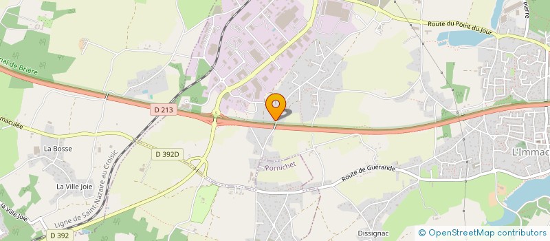 localisation de l'entreprise O FIL DE L'O  SAINT-NAZAIRE