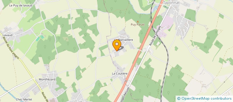 localisation de l'entreprise O'FIL DE L'O  TAPONNAT-FLEURIGNAC