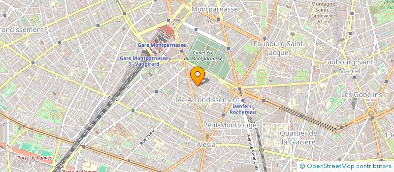 localisation de l'entreprise O FIL DU RYTHME  PARIS