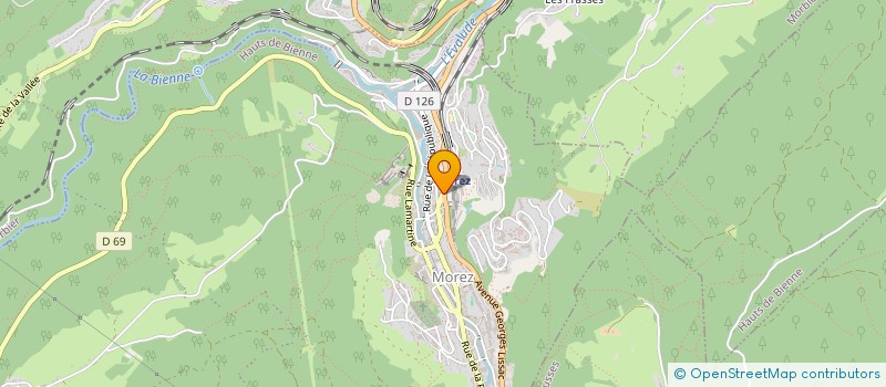 localisation de l'entreprise O FIT  HAUTS DE BIENNE