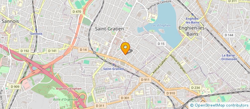 localisation de l'entreprise O'FIT TRAINING  SAINT-GRATIEN