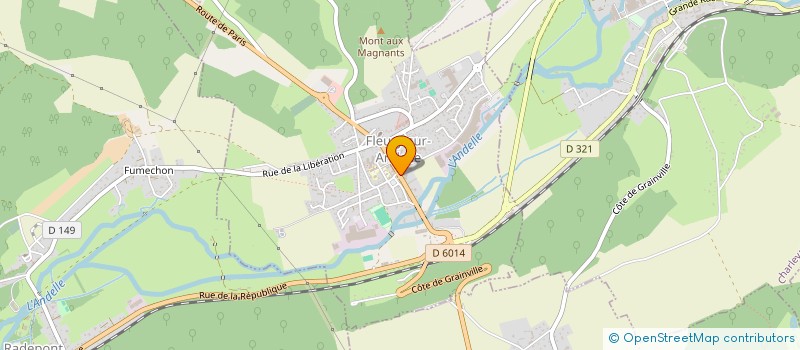 localisation de l'entreprise O'FLEURY  FLEURY-SUR-ANDELLE