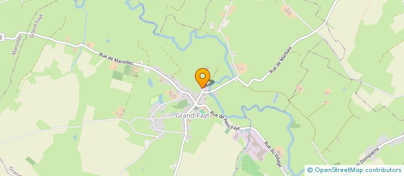 localisation de l'entreprise O FOLIES ARTISTIQUES  GRAND-FAYT