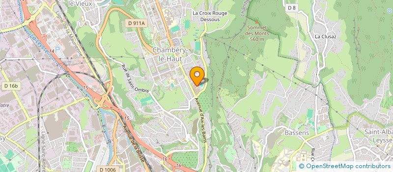 localisation de l'entreprise O FORRO DOS ELEFANTINHOS  CHAMBERY