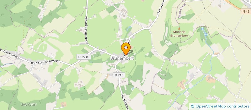 localisation de l'entreprise O'FOURNIL  BRUNEMBERT