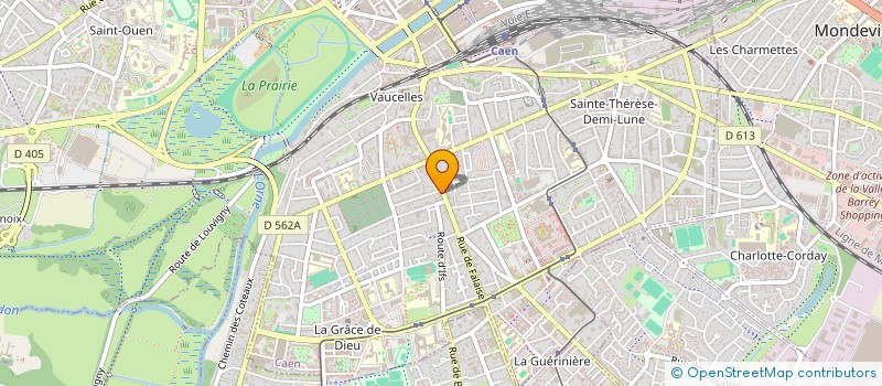 localisation de l'entreprise O'FOURNIL à CAEN