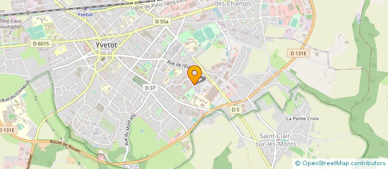 localisation de l'entreprise O FOURNIL DES AMIS à YVETOT