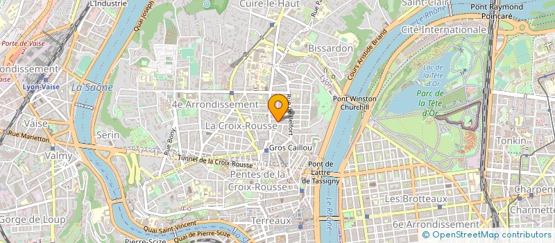 localisation de l'entreprise O FOURNIL DES ARTISTES à LYON