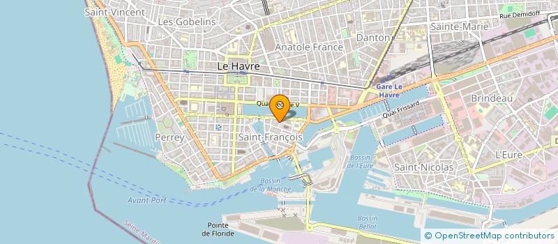 localisation de l'entreprise O FOURNO à LE HAVRE