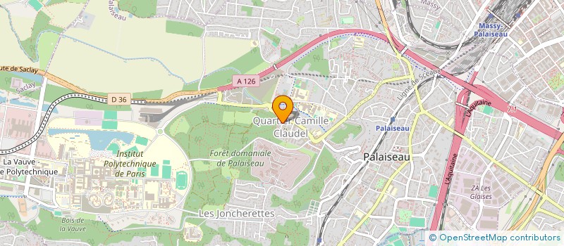 localisation de l'entreprise O'FRAISETTES à PALAISEAU