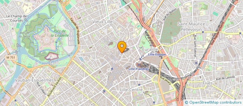 localisation de l'entreprise O FRANC BELGE  LILLE