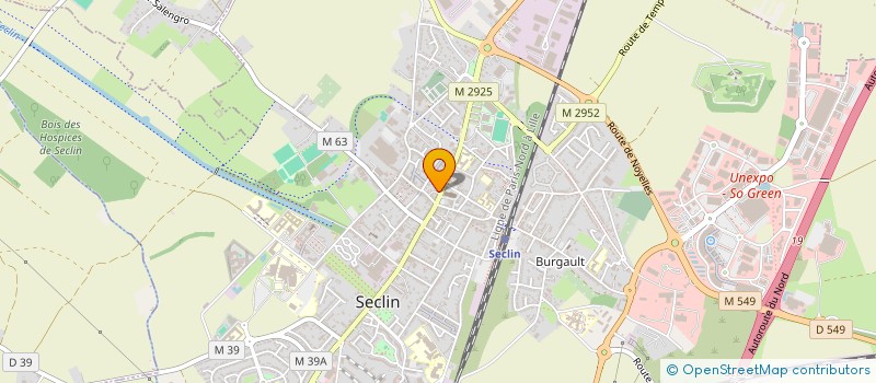 localisation de l'entreprise O FRANGO E FESTA  SECLIN