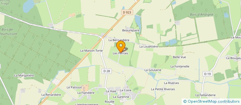 localisation de l'entreprise O FRERES à VALLONS-DE-L'ERDRE