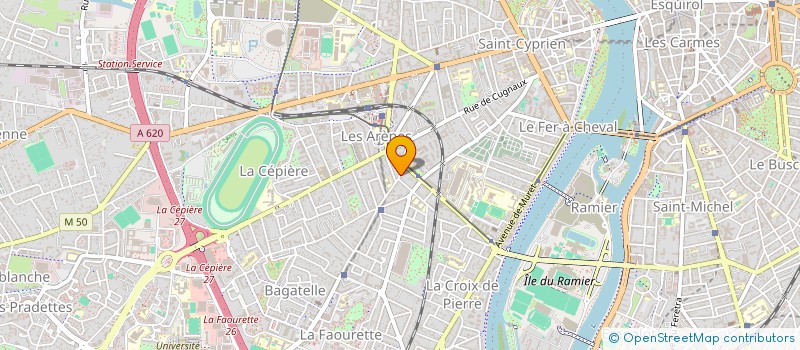 localisation de l'entreprise O'FRERO PIZZA à TOULOUSE