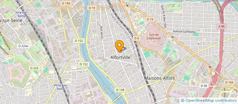 localisation de l'entreprise O'FRESCO à ALFORTVILLE