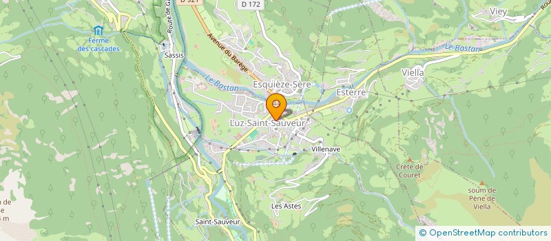 localisation de l'entreprise O FROMAGES  LUZ-SAINT-SAUVEUR