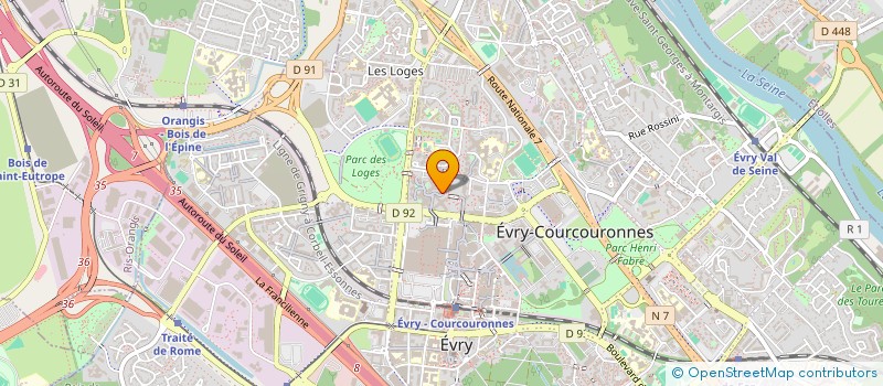localisation de l'entreprise O FUMEE à EVRY-COURCOURONNES