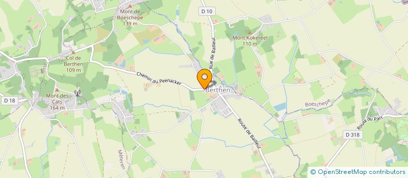 localisation de l'entreprise O&G à BERTHEN