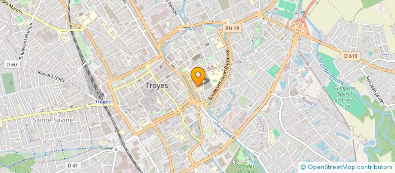 localisation de l'entreprise O.G.E.C. GROUPE SAINT-JOSEPH  TROYES