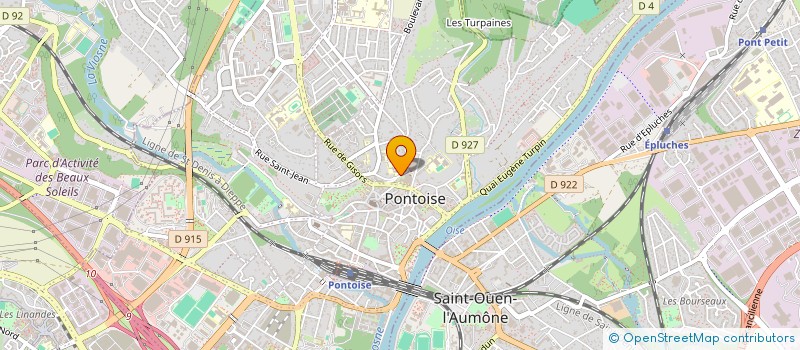 localisation de l'entreprise O.G.E.C NOTRE-DAME DE LA COMPASSION à PONTOISE