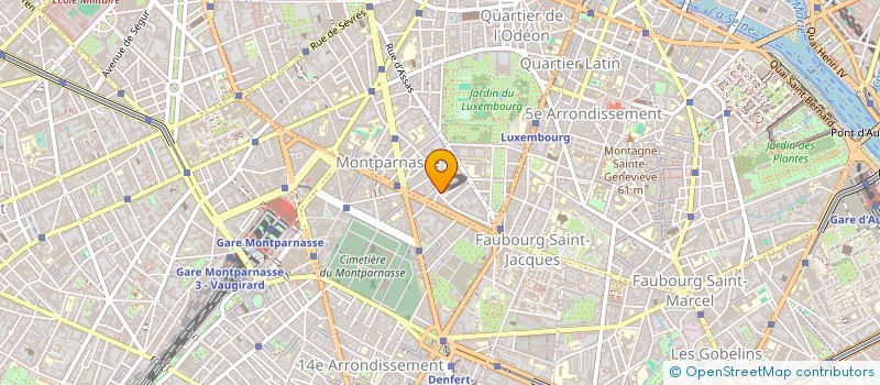 localisation de l'entreprise O.G.E.C. NOTRE DAME DE SION SAINTE MARIE à PARIS