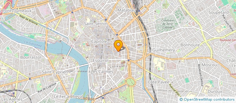 localisation de l'entreprise O G H  TOULOUSE