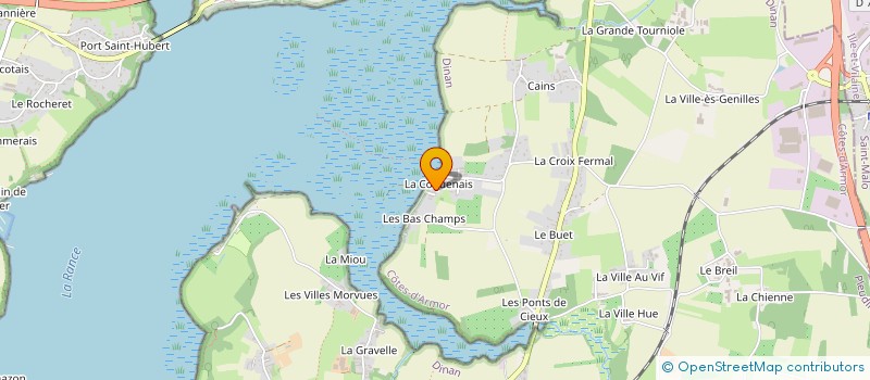 localisation de l'entreprise O.G.P. EURL  PLEUDIHEN-SUR-RANCE