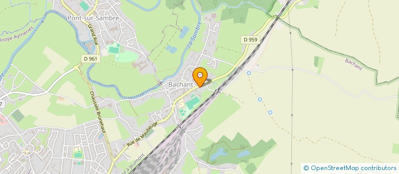 localisation de l'entreprise O'GARAGE  BACHANT