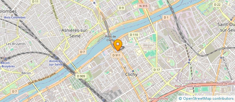 localisation de l'entreprise O'GARBA CHEZ NICOU à CLICHY