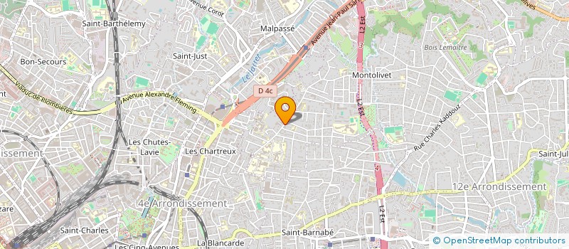 localisation de l'entreprise O' GARDEN à MARSEILLE