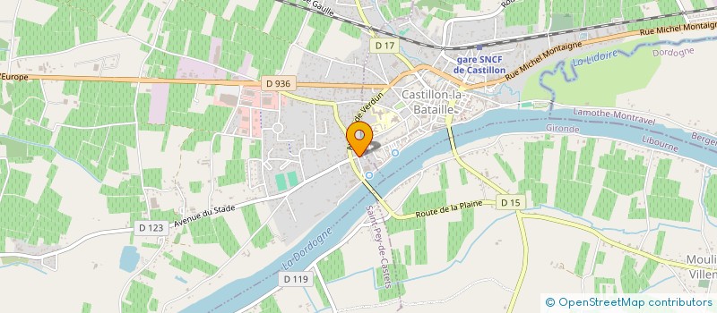 localisation de l'entreprise O GATEAUX DE MARINE  LE TAILLAN-MEDOC