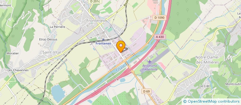 localisation de l'entreprise O GOURMAND  FRONTENEX